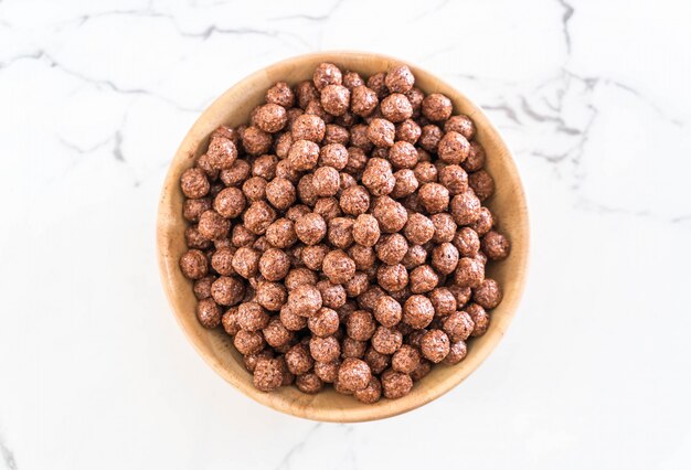 chocolate cereal bowl