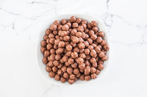 chocolate cereal bowl