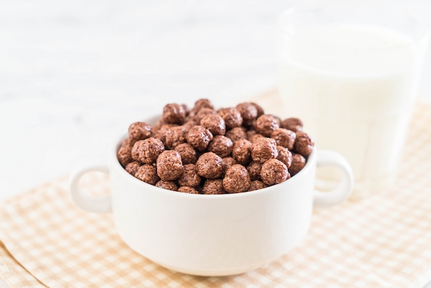 chocolate cereal bowl