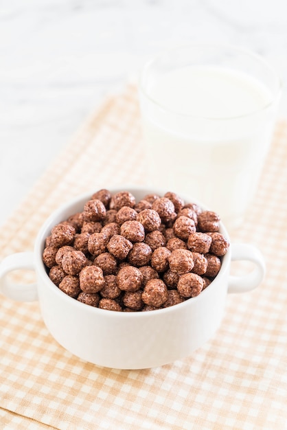 chocolate cereal bowl