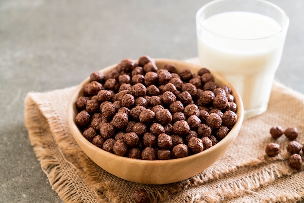 chocolate cereal bowl