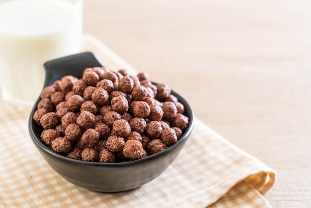 chocolate cereal bowl