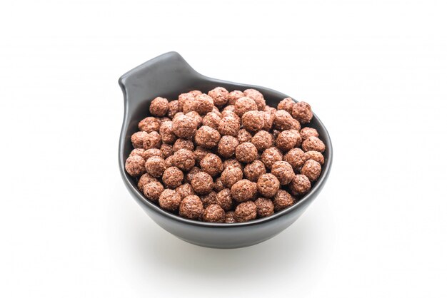 chocolate cereal bowl