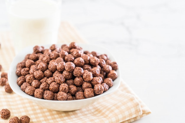 chocolate cereal bowl