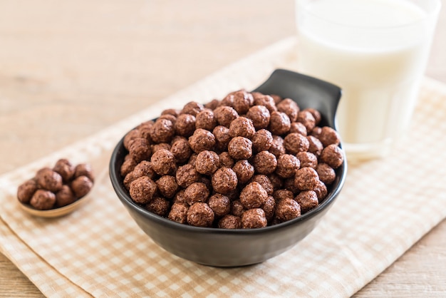 chocolate cereal bowl