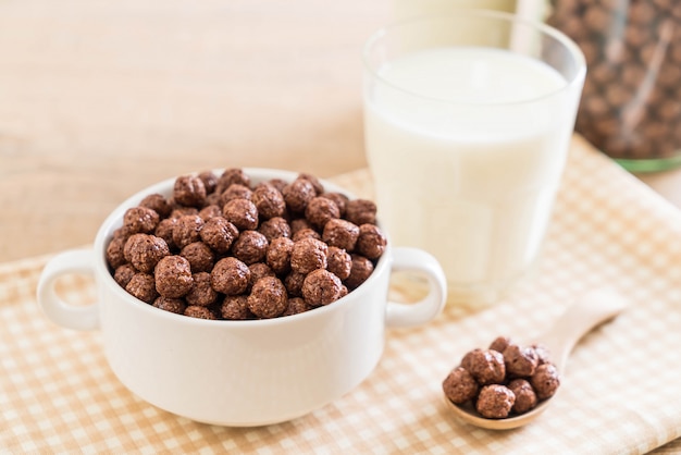 chocolate cereal bowl