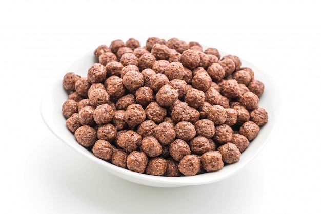 chocolate cereal bowl