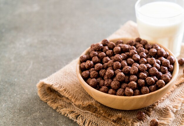 chocolate cereal bowl