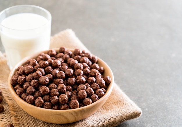 chocolate cereal bowl