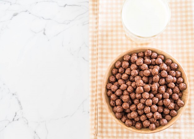 chocolate cereal bowl