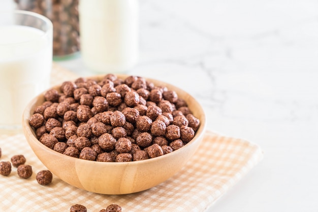 chocolate cereal bowl