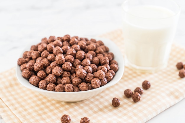 chocolate cereal bowl