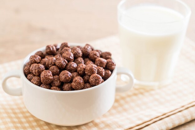 chocolate cereal bowl