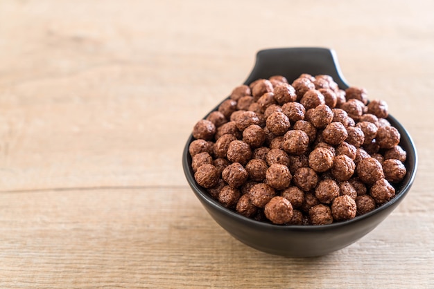 chocolate cereal bowl