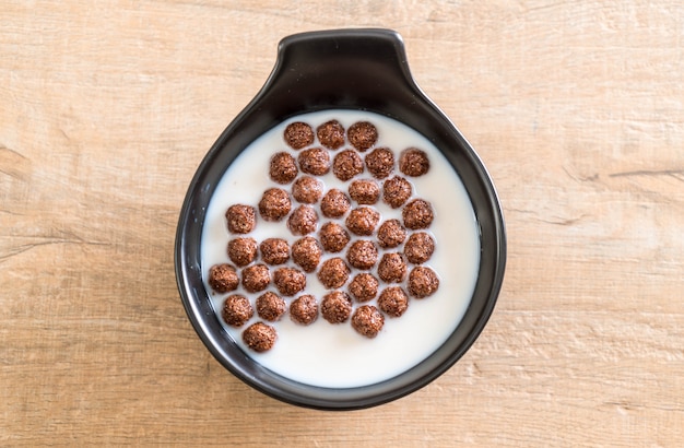 chocolate cereal bowl