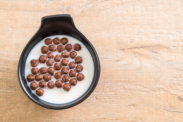 chocolate cereal bowl