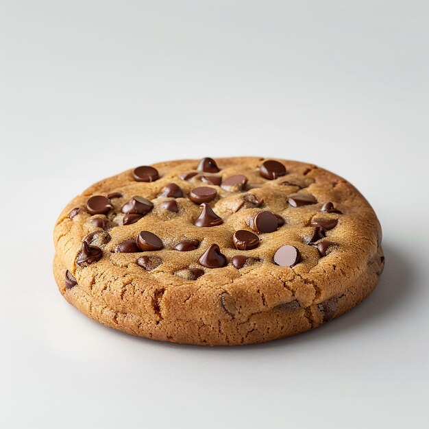 写真 チョコレートクッキーのチップは,クリッピングパスで隔離されています.