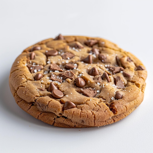 Chocolate Chip Cookie isolated with a clipping path