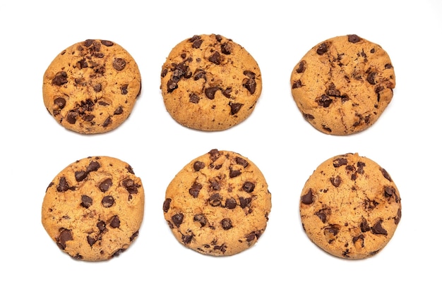 Chocolate Chip Cookie isolated