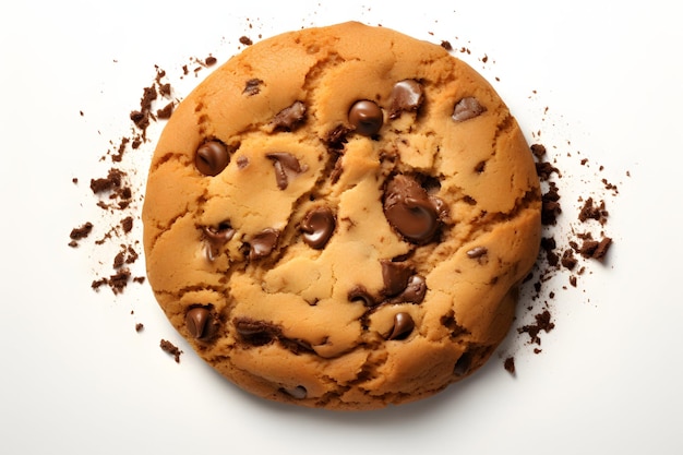 Photo chocolate chip cookie