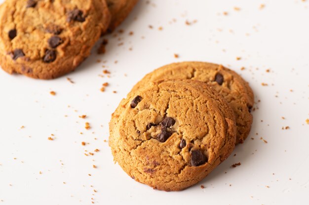 Photo chocolate chip cookies