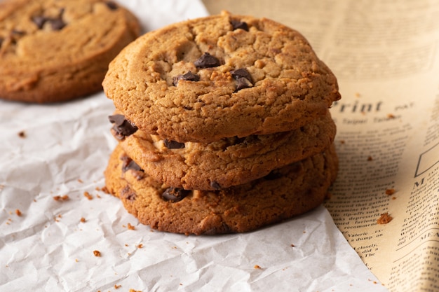 Foto biscotti al cioccolato