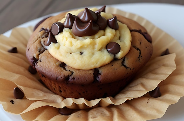 chocolate chip muffin