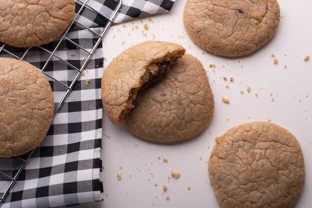 chocolate cookies Chocolate chip cookies shot