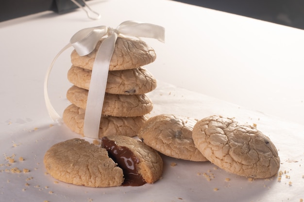 chocolate cookies Chocolate chip cookies shot