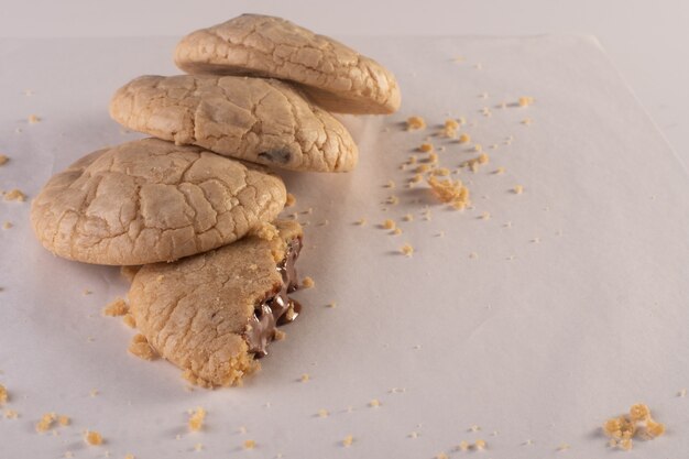 chocolate cookies Chocolate chip cookies shot