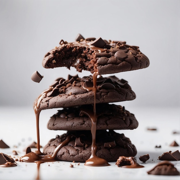 写真 チョコレートスプラッシュのクッキー