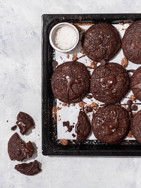 Foto biscotti al cioccolato