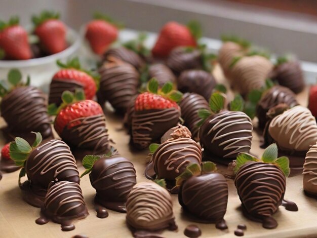 chocolate covered strawberries