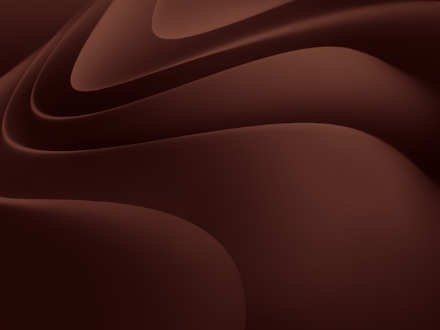 Chocolate cream closeup as a background full screen