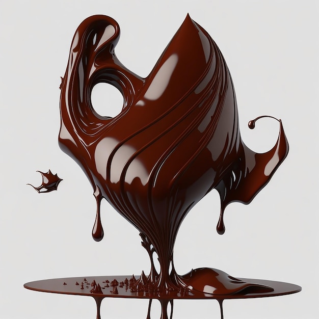 Chocolate Design And Realistic Chocolate background