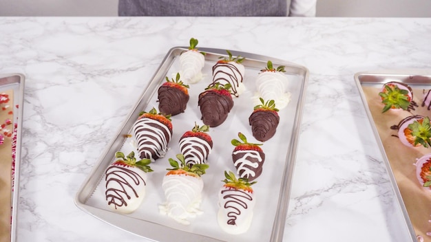 Chocolate dipped strawberries