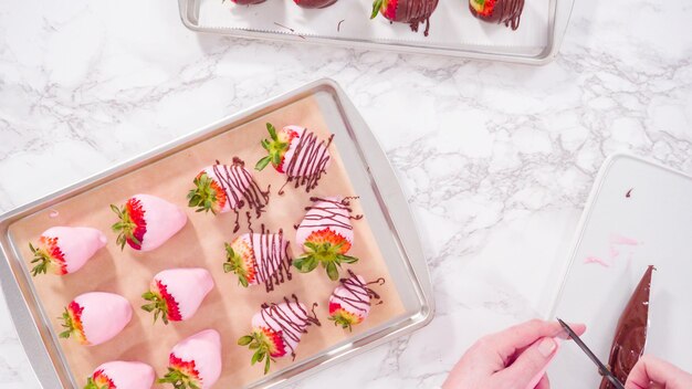 Chocolate dipped strawberries