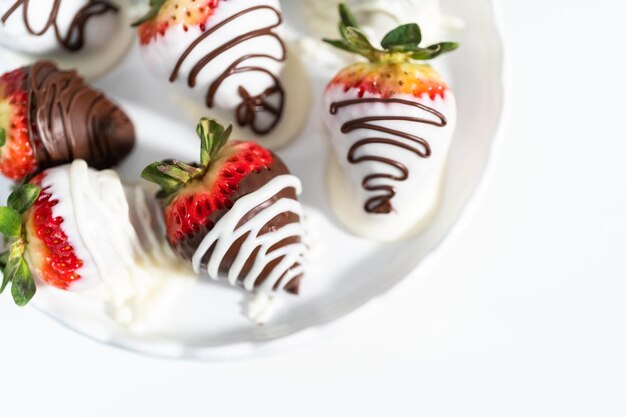 Chocolate dipped strawberries