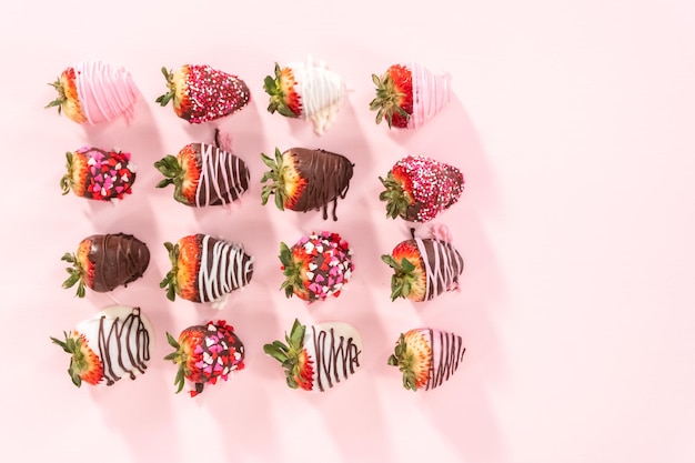 Chocolate dipped strawberries