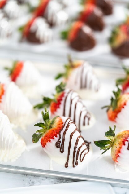 Chocolate dipped strawberries