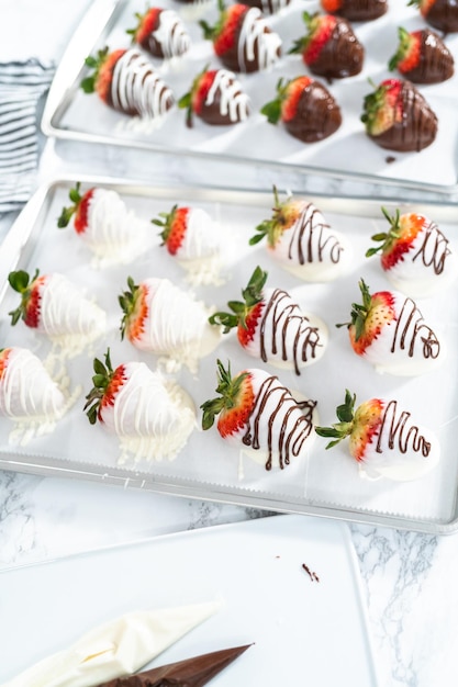 Chocolate dipped strawberries