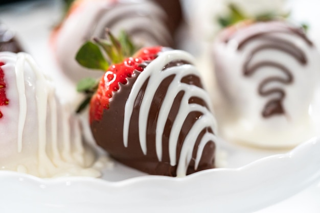 Chocolate dipped strawberries