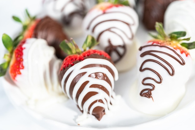 Chocolate dipped strawberries