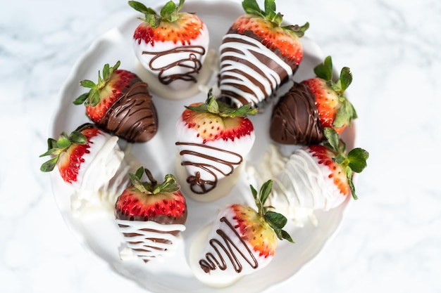 Chocolate dipped strawberries