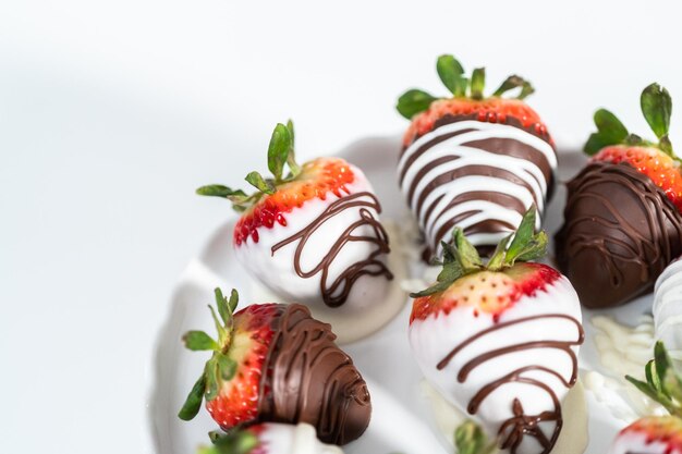 Chocolate dipped strawberries