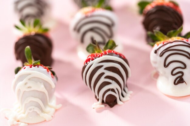 Chocolate dipped strawberries