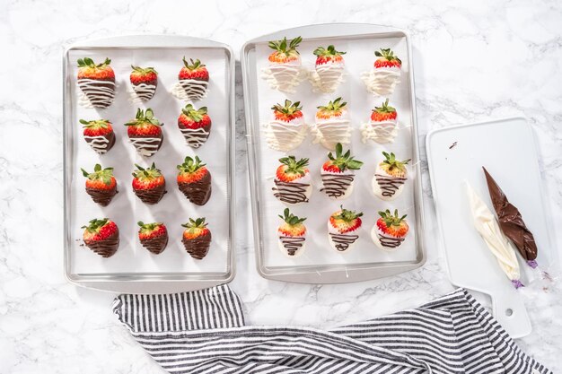 Chocolate dipped strawberries