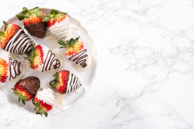 Chocolate dipped strawberries