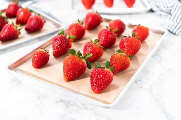 Chocolate dipped strawberries