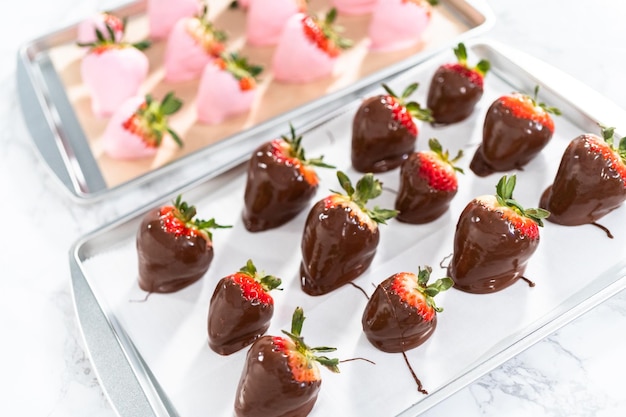 Chocolate dipped strawberries